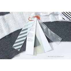 HypeYourBeast Hoodies & Jackets Off White Hoodie Grey Blue