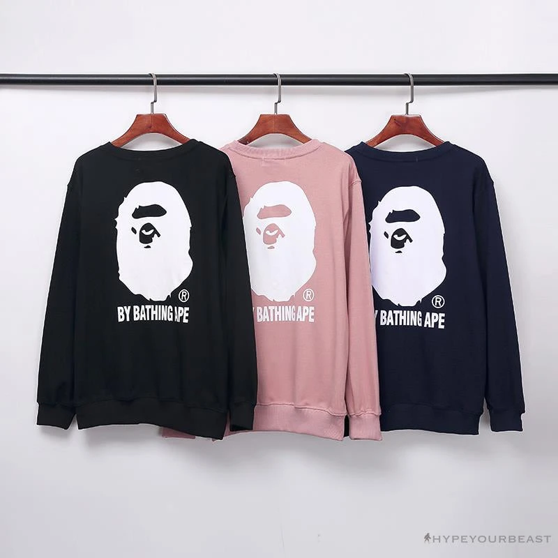 Hypeyourbeast BAPE Behind The Great Ape-Man Head Long Sleeve Shirt 'DARK BLUE' 8 Hypeyourbeast BAPE Behind The Great Ape-Man Head Long Sleeve Shirt 'DARK BLUE'