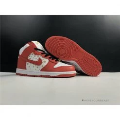 Hypeyourbeast Nike Dunk High X Supreme Red