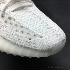 Hypeyourbeast Adidas Yeezy Boost 350 V2 White / White Translucent Stripe