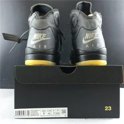 Hypeyourbeast Jordan 5 Retro Off-White Black