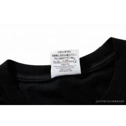 Hypeyourbeast BAPE Baby Milo Color Letter Monkey Tee Shirt 'BLACK'