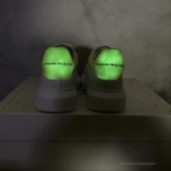 HypeYourBeast Alexander McQueen White / Highlighter Yellow A. Mcqueen