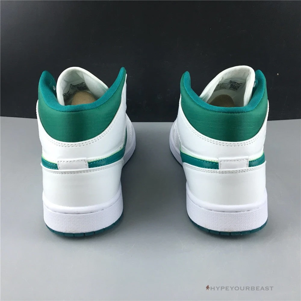 Hypeyourbeast Air Jordan 1 Mid White Mystic Green 12 Hypeyourbeast Air Jordan 1 Mid White Mystic Green
