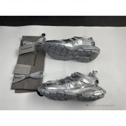 HypeYourBeast Balenciaga Track BCG Track Sneakers 3.0 Grey Metallic