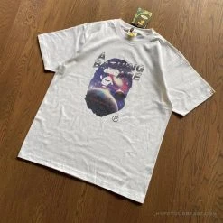 Hypeyourbeast Clothes Bape Tee Shirt White Galaxy