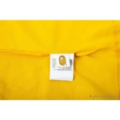 Hypeyourbeast BAPE KIDS Small Net Pocket Ape Man Head Tee Shirt 'YELLOW' Clothes 34 Hypeyourbeast BAPE KIDS Small Net Pocket Ape Man Head Tee Shirt 'YELLOW' Clothes