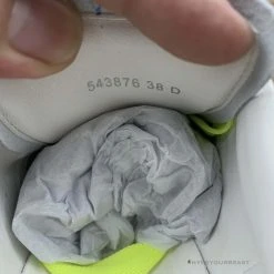 HypeYourBeast Alexander McQueen White / Highlighter Yellow A. Mcqueen