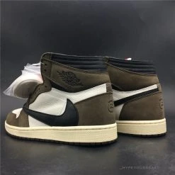 Hypeyourbeast Travis Scott X Air Jordan 1 Retro High OG 'Mocha'