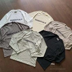 Hypeyourbeast FOG 'ESSENTIALS' Long Sleeve Shirt Grey Shirts