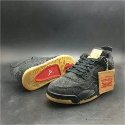 Hypeyourbeast Jordan 4 X Levis Black