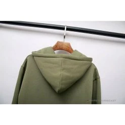 Hypeyourbeast BAPE X Bathing Ape Head Hoodie 'ARMY GREEN'
