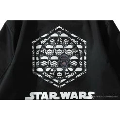 Hypeyourbeast Clothes BAPE X Star Wars Collaboration Windbreaker Jacket 'BLACK'