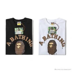 Hypeyourbeast BAPE Valentine's Day Chocolate Ape Head Tee Shirt 'BLACK'