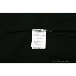 Hypeyourbeast Clothes BAPE Green Ape Head Blue Storm Tee Shirt 'BLACK'