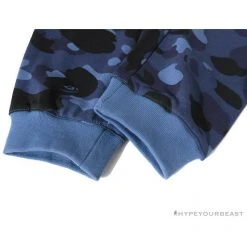Hypeyourbeast BAPE X PSG Paris Saint-Germain Camouflage Blue Pants Clothes