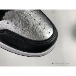 Hypeyourbeast Air Jordan 1 Retro High Silver Toe