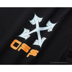 Hypeyourbeast T-Shirts OFF-WHITE Handsome Jerry Arrow Tee Shirt 'BLACK'