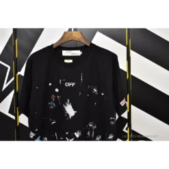 Hypeyourbeast OFF-WHITE Hot Starry Sky Fireworks Tee Shirt