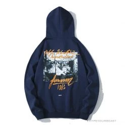 Hypeyourbeast OFF-WHITE CO VIRGIL ABLOH 1863 Monet Hoodie 'BLUE' Hoodies & Jackets