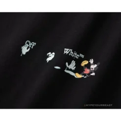 Hypeyourbeast OFF-WHITE Mickey Limited Arrow Tee Shirt 'BLACK' T-Shirts