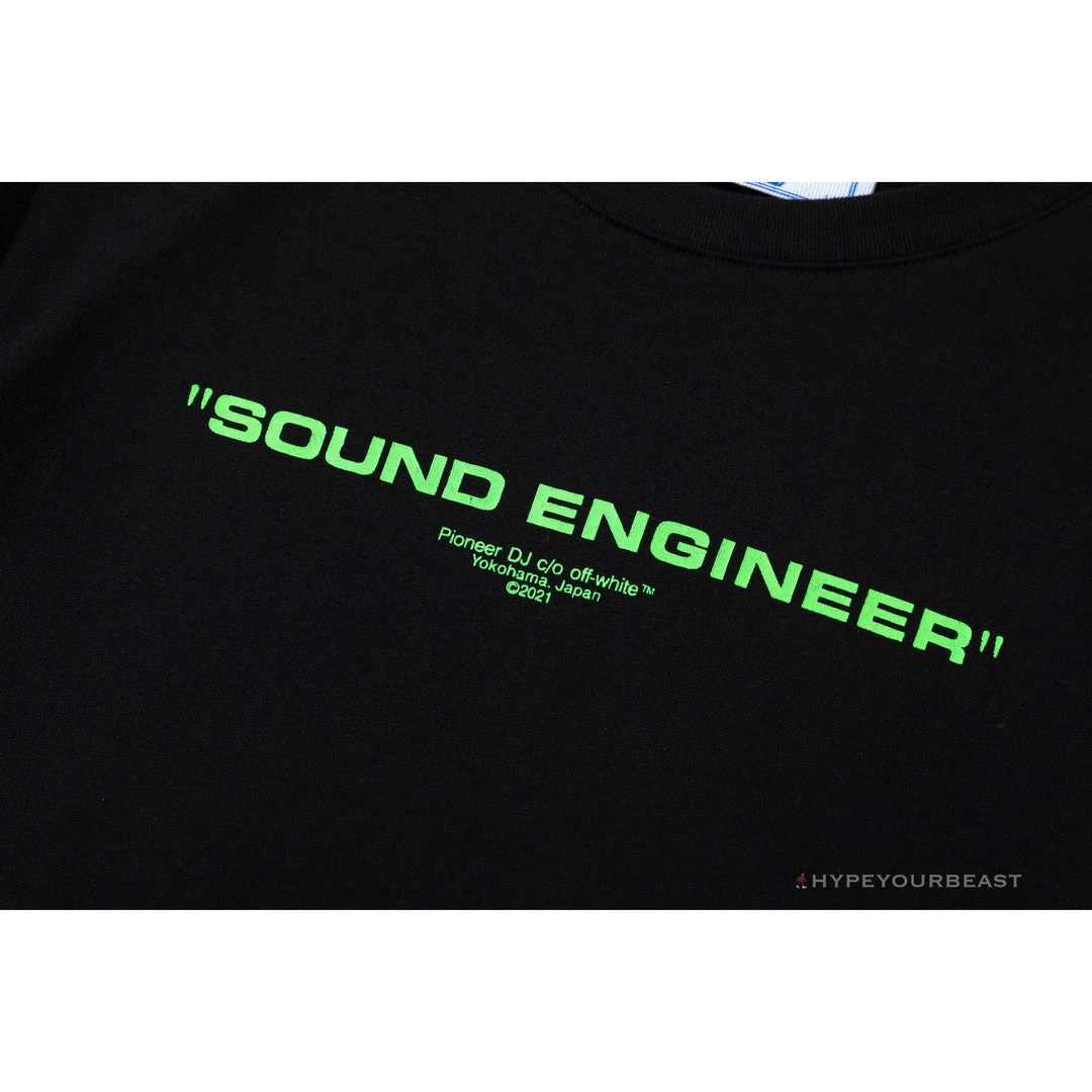 Hypeyourbeast T-Shirts OFF-WHITE Mechanical Style 'BLACK' Tee Shirt 4 Hypeyourbeast T-Shirts OFF-WHITE Mechanical Style 'BLACK' Tee Shirt