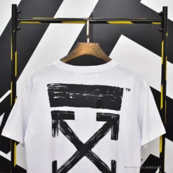 Hypeyourbeast OFF-WHITE Seeing Things Arrow Tee Shirt 'WHITE' T-Shirts