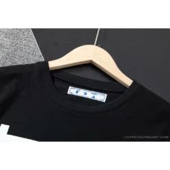 Hypeyourbeast OFF-WHITE Classic Mona Lisa Print Tee Shirt 'BLACK'