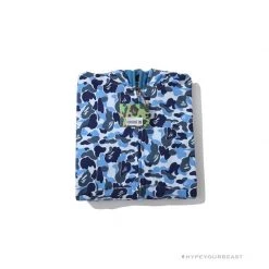 HypeYourBeast Bape Camo Hoodie Shark Head BLUE