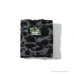 Hypeyourbeast Clothes BAPE Camo Hoodie Shark Head 'GREY'