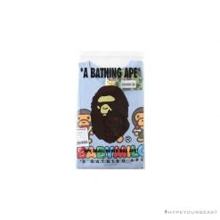 Hypeyourbeast BAPE Baby Milo Watermelon Little Monkey Tee Shirt 'BLUE'