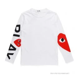 HypeYourBeast CDG PLAY Shirt 2205 White