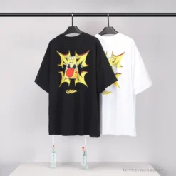 Hypeyourbeast OFF-WHITE Dimensional Arrow Angry Calf Tee Shirt 'BLACK' 20 Hypeyourbeast OFF-WHITE Dimensional Arrow Angry Calf Tee Shirt 'BLACK'