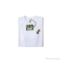 Hypeyourbeast BAPE Readymade Small Bee Camouflage Letter Tee Shirt 'BLUE' 33 Hypeyourbeast BAPE Readymade Small Bee Camouflage Letter Tee Shirt 'BLUE'