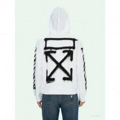 HypeYourBeast Off White Hoodie White BC Hoodies & Jackets