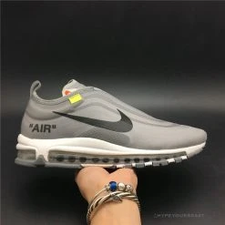 Hypeyourbeast Off White X Nike Air Max 97 Light Grey Black White