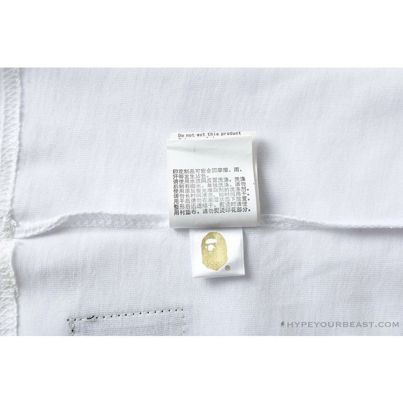 Hypeyourbeast BAPE Little Dinosaur Cartoon Line Tee Shirt 13 Hypeyourbeast BAPE Little Dinosaur Cartoon Line Tee Shirt