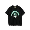 Hypeyourbeast Clothes BAPE Paint Splash Green Camouflage Tee Shirt 'BLACK'