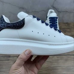 HypeYourBeast Alexander McQueen White / Blue Sparkle A. Mcqueen