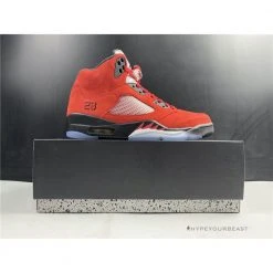 Hypeyourbeast Air Jordan 5 Retro Trophy Room University Red