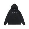 HypeYourBeast Off White Hoodie Royal - Black