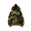 Hypeyourbeast Bape Camo Hoodie Green Clothes