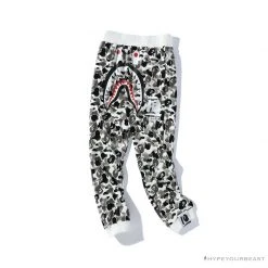 Hypeyourbeast BAPE Chinese Style Ink Camouflage 10th Anniversary Limited Pants 'WHITE' 5 Hypeyourbeast BAPE Chinese Style Ink Camouflage 10th Anniversary Limited Pants 'WHITE'