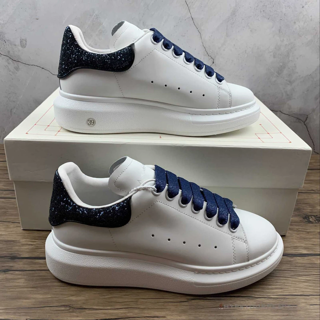 HypeYourBeast Alexander McQueen White / Blue Sparkle A. Mcqueen 4 HypeYourBeast Alexander McQueen White / Blue Sparkle A. Mcqueen