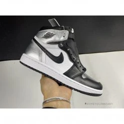 Hypeyourbeast Air Jordan 1 Retro High Silver Toe