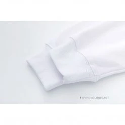 HypeYourBeast Off White Hoodie Jabba Flower - White Hoodies & Jackets