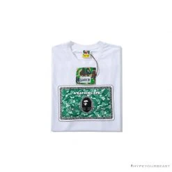 Hypeyourbeast BAPE Spoof Dollar Bill Tee Shirt 'WHITE' 8 Hypeyourbeast BAPE Spoof Dollar Bill Tee Shirt 'WHITE'