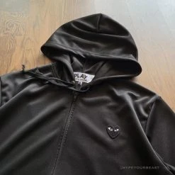 HypeYourBeast CDG Hoodie Black Hoodies & Jackets