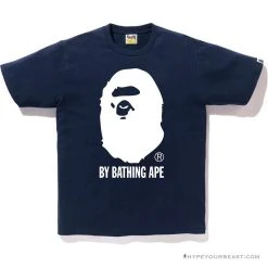 HypeYourBeast Clothes Bape Tee Shirt Blue