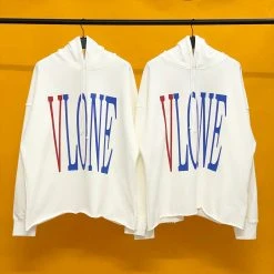 HypeYourBeast Vlone Red White And Blue Hoodie